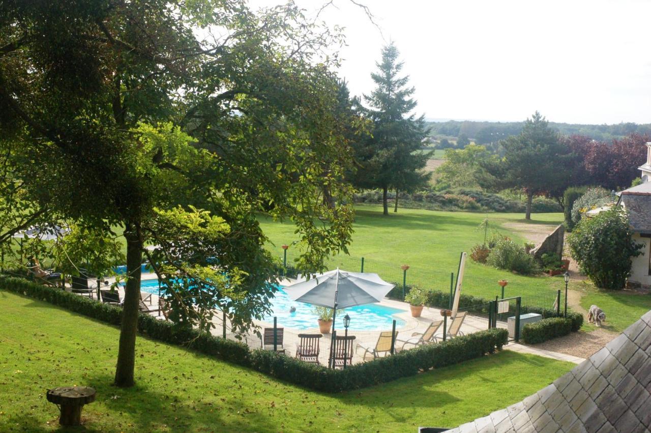 Le Logis Du Pressoir: 18th Century Loire Valley Estate with Heated Pool Les Bois-d'Anjou Exterior photo