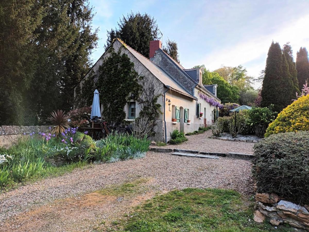 Le Logis Du Pressoir: 18th Century Loire Valley Estate with Heated Pool Les Bois-d'Anjou Exterior photo